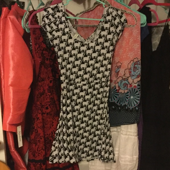 Aeropostale cat skater dress