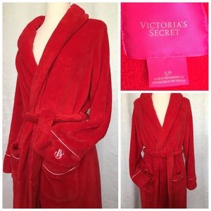Victoria's Secret Red Robe