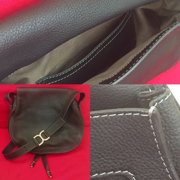 Authentic Chloe Marcie Medium Cross Body Bag Black - Picture 4 of 4