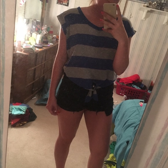 Striped Crop Top (Large)