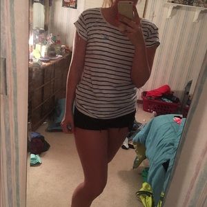 Large Gilly Hicks Striped Shirt w/ Pocket