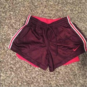 Maroon Nike Shorts