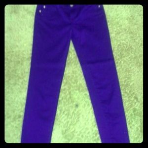 Purple Skinny Jeans