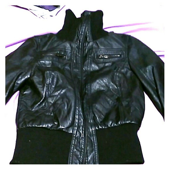 Leather jacket