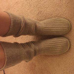 Authentic sweater UGG boots