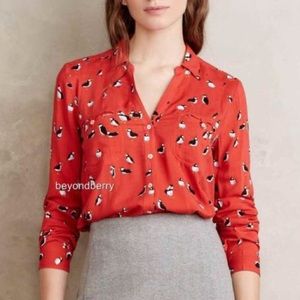 SEEKING red puffin Maeve top