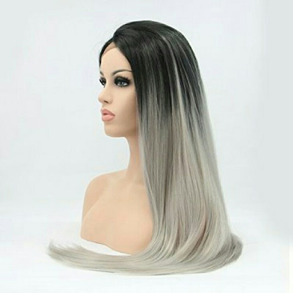 Black  Ombre Beauty Lacefront Wig