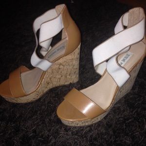 Steve Madden designer wedges women's size 7
