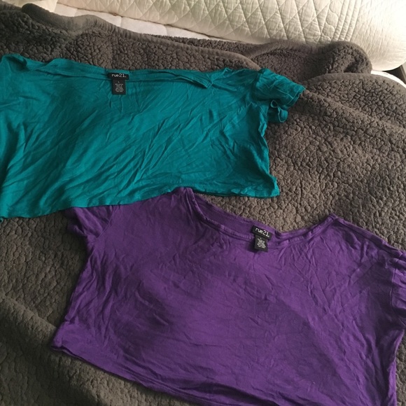 Rue 21 crop tops - Picture 1 of 1