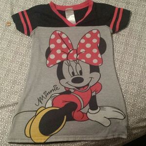 Girls minnie mouse shirt