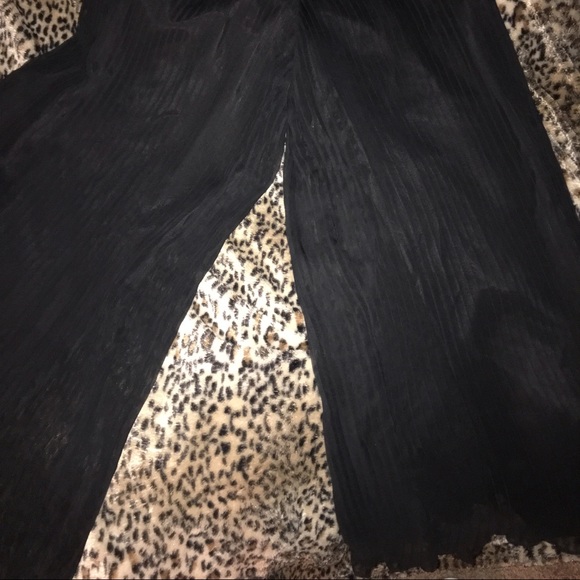 VINTAGE black palazzos