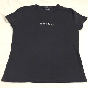 Rare EUC "LUCKY FCUK" French Connection