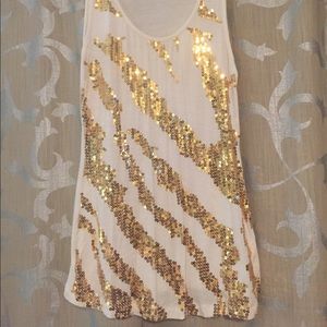 Charlotte Russe Sequins Top