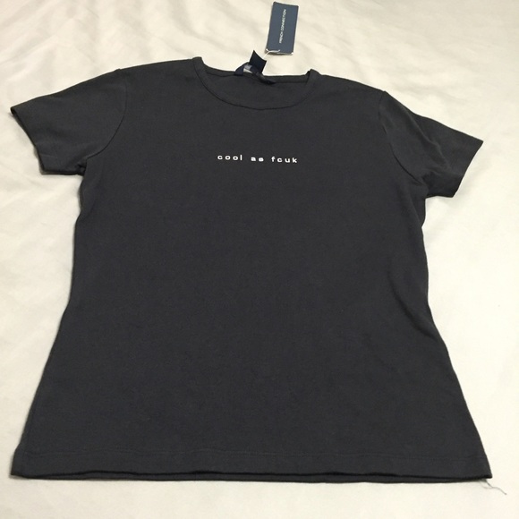 Rare NWT COOL AS FCUK French Connection Tee
