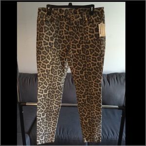 Michael Kors leopard print pants