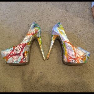 Mermaid heels 8.5