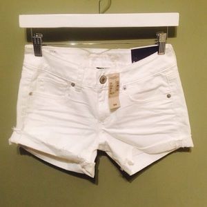 White shorts