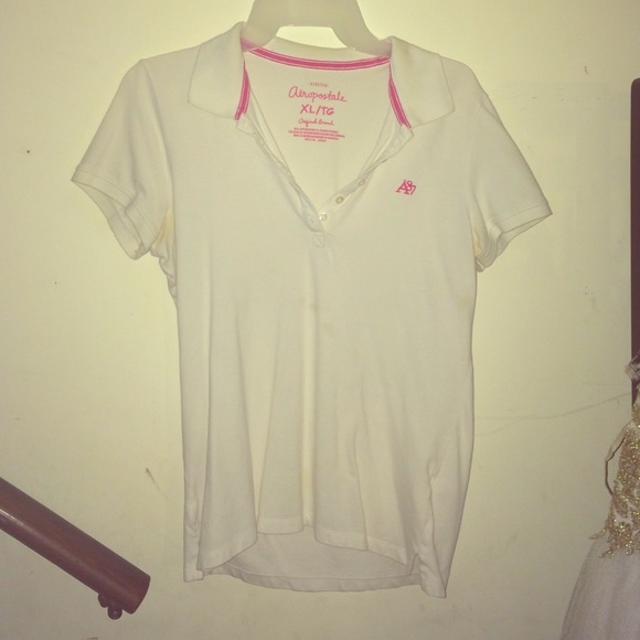 White collared shirt