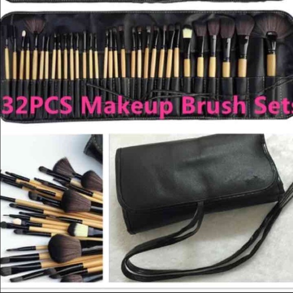 32 pcs professional makeup brush set