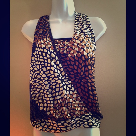 Banana Republic Printed Halter