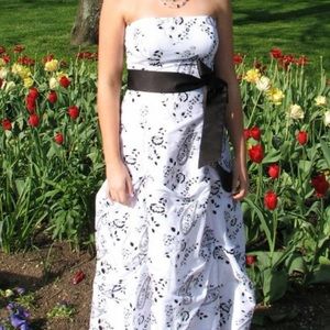 Black & White Formal Dress