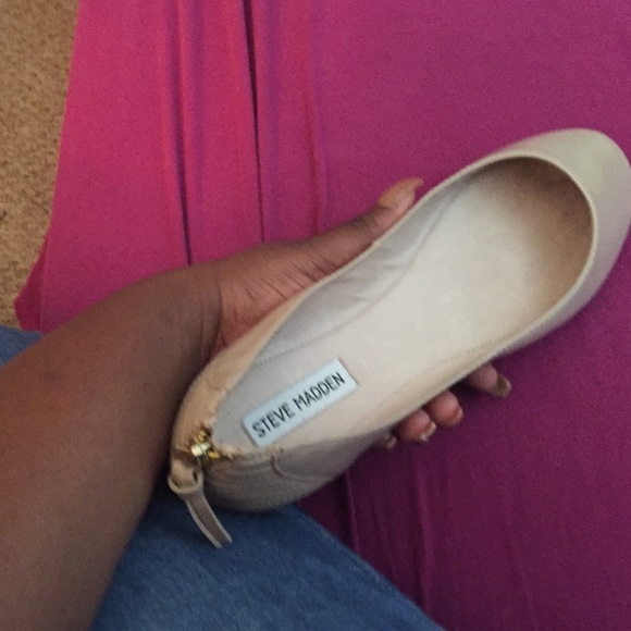 Steve Madden Nude Flat.