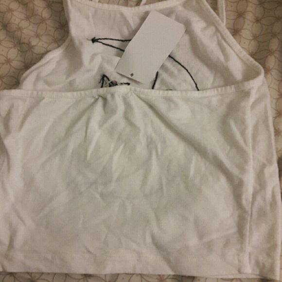 FINAL SALE! Brandy Melville Rare Moon Halter - Picture 3 of 3