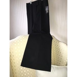 Wide Leg Black Pants-INC