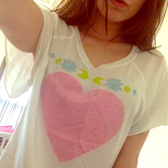 White Billabong Tee