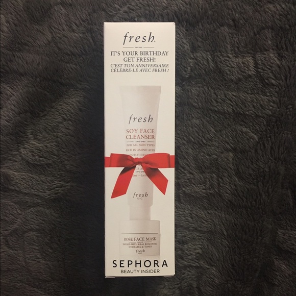 Fresh || Soy face cleanser and Rose face mask