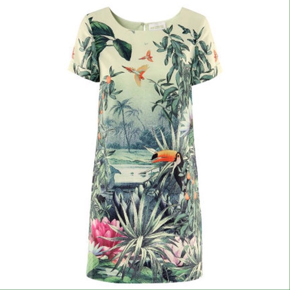 Summer print shift dress - Picture 2 of 4