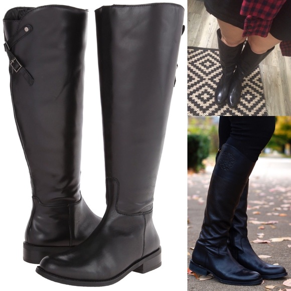 HP🎉 Vince Camuto wide calf Kadia blk riding boot - Picture 2 of 4