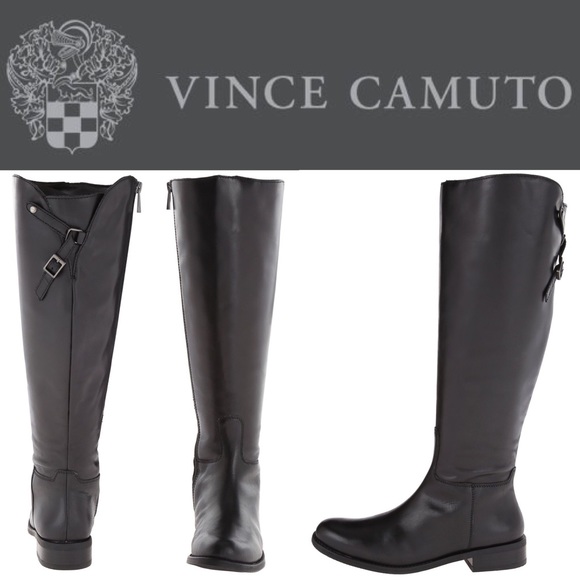 HP🎉 Vince Camuto wide calf Kadia blk riding boot - Picture 3 of 4