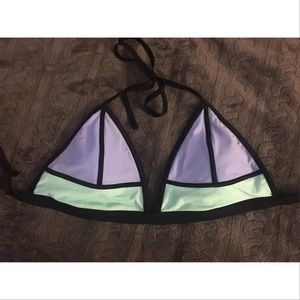 Xhilaration || Mock Triangl Bikini Top