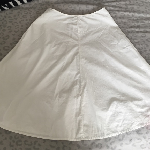 White skirt from the Limited