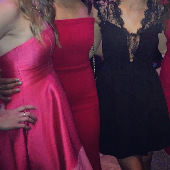 BCBGeneration Black Lace Dress Sz 0