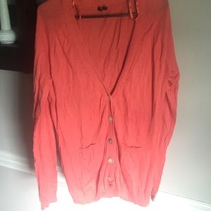 Coral Cardigan