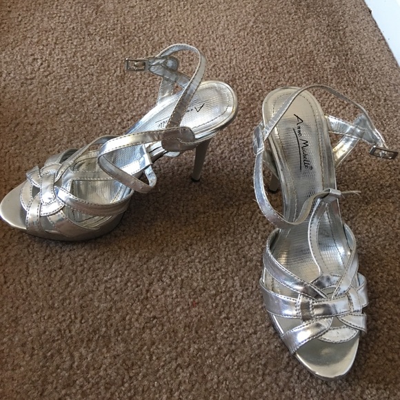 Silver heels