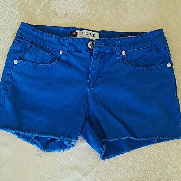 SOLD Bright Blue Jean Shorts