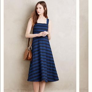 Anthropologie Cloe Denim Midi by Tracy Reese sz 12