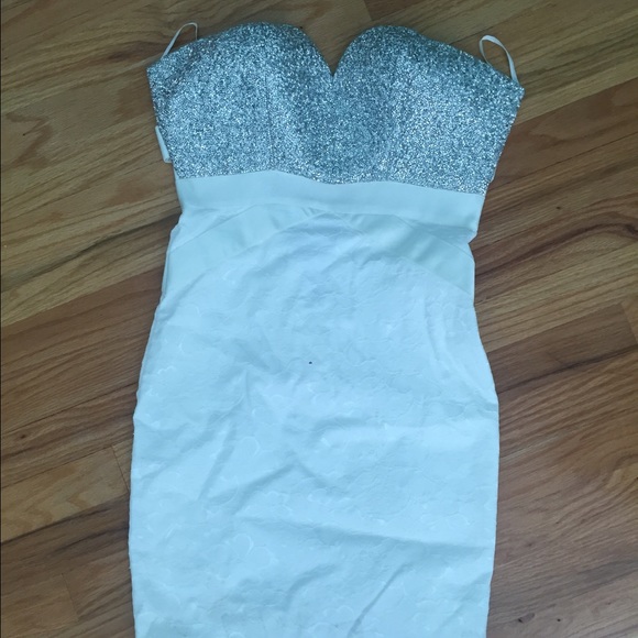 Gold Couture Bodycon Formal Dress
