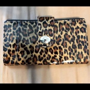 Cheetah print wallet