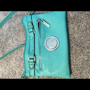 Faux Michael kors cross body bag