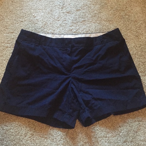 Dark Blue J. Crew Chino shorts
