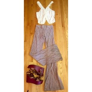 LASY CHANCE CLOSET CLOSING -FP crochet bell bottom