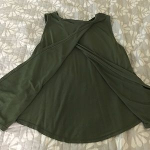 Olive green tank