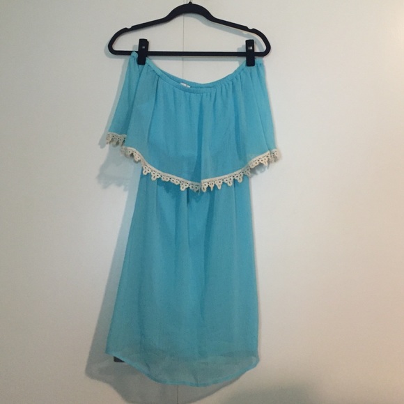 NWT-Charming Charlie off shoulder Dress