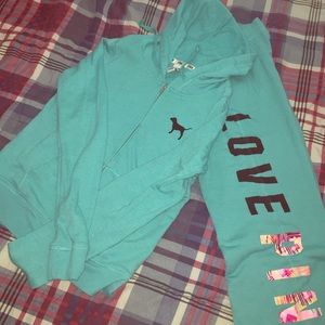 Pink Victoria secret outfit