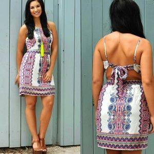 NWT Super adorable printed dress from shophopes