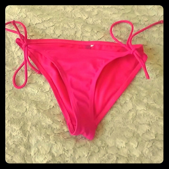 Pink Op string bottoms